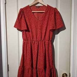 💖SHEIN💖 - Red Polka Dot Dress - NWOT